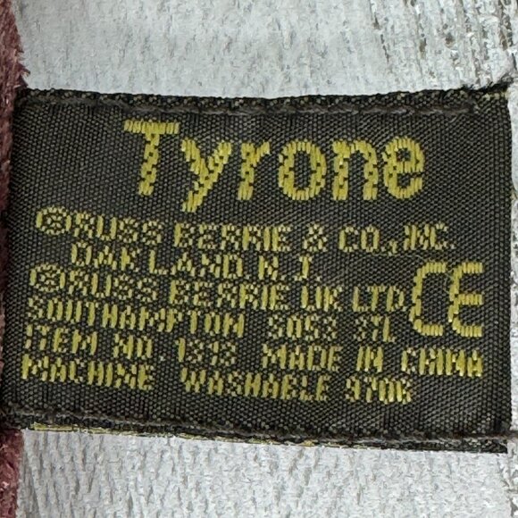 Russ ZONIES Earth Zone Beanie TYRONE Triceratops Dinosaur Vintage Toy Plush 15" - Picture 9 of 10